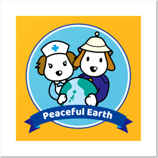 Peaceful Earth Posters and Art